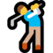 Person Golfing emoji on Microsoft